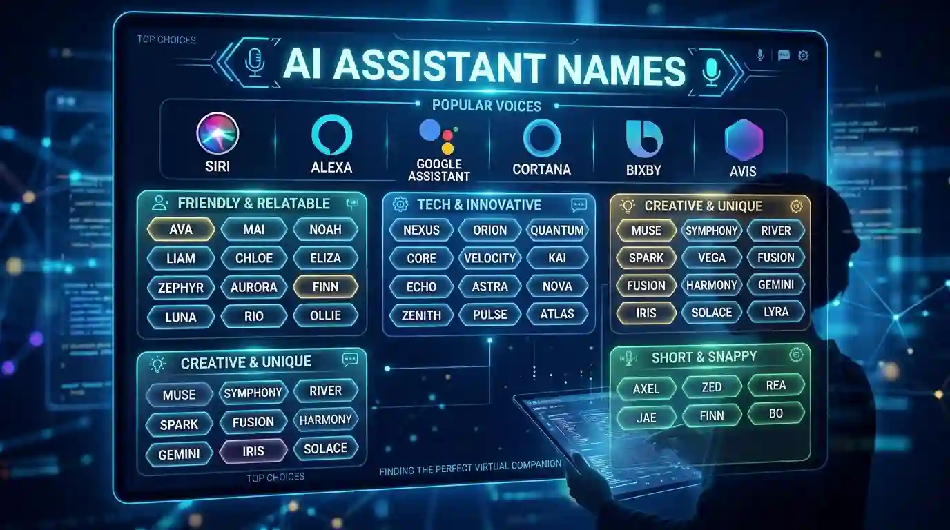 AI-Assistant-Names