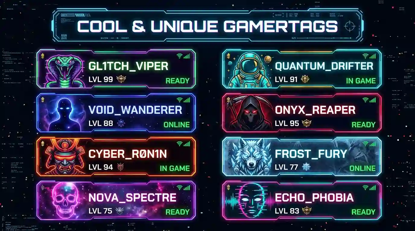 Cool-and-Unique-Gamertags